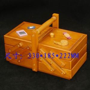 木製ソーイングボックス